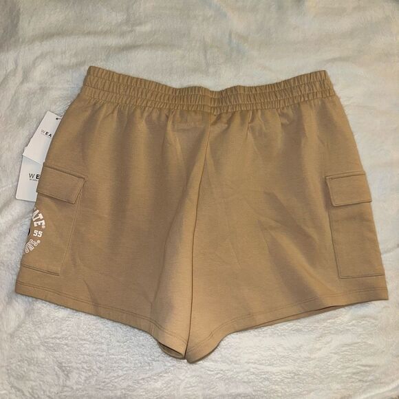 WEAR by Erin Andrews Women’s Penn State Cargo Sweat Shorts XL NWT - Picture 7 of 8